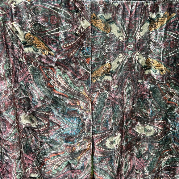 Earthbound trading pants flare leg hems (15”) velvety inseam 23” Sz M - Picture 2 of 6